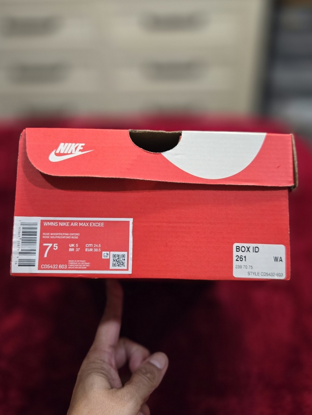 NIKE AIR MAX EXCEE SHOES   CD5432-603 - Picture 5 of 5